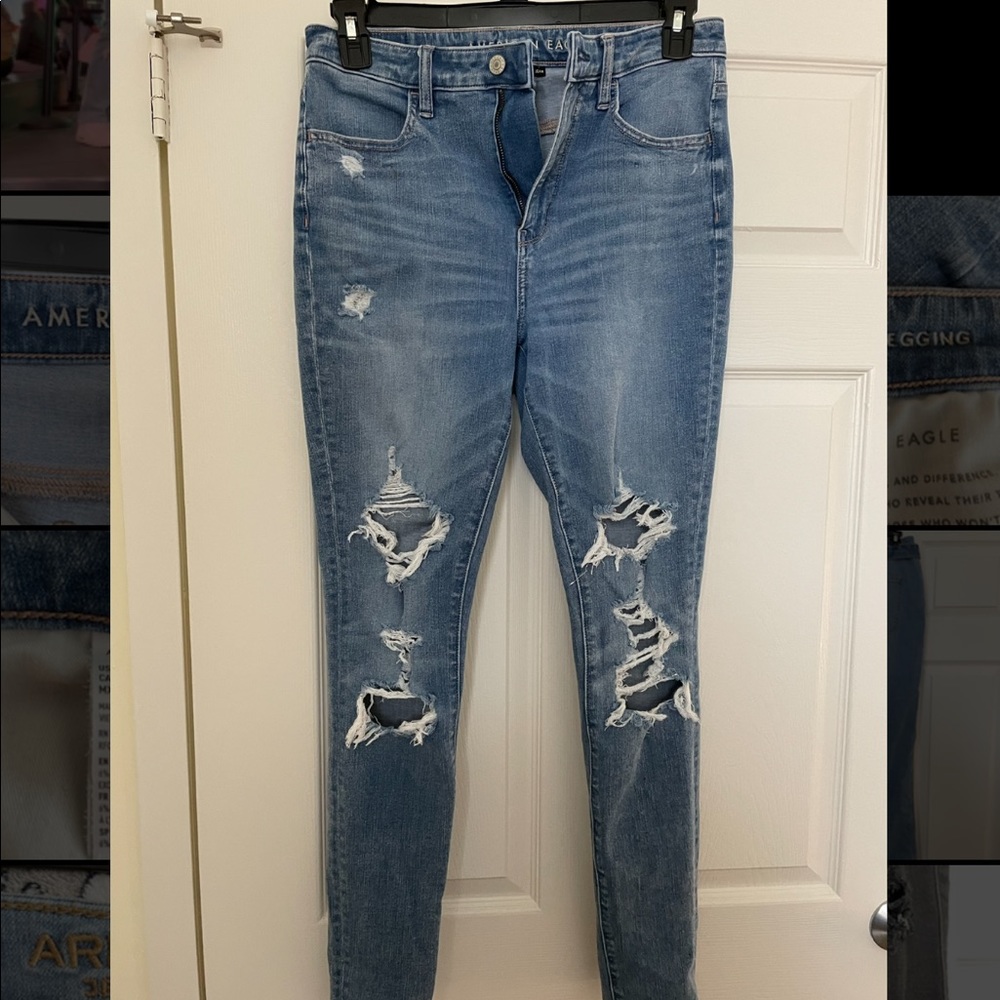 COPY - American eagle ripped jegging